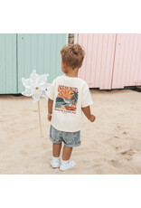 Your Wishes Baby & Peuter kleding Your Wishes T-shirt Oversized - Ocean BLVD - offwhite