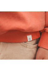 Your Wishes Baby & Peuter kleding Your Wishes Wide Sweater - Garment Dye - sienna