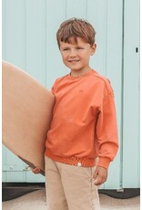 Your Wishes Baby & Peuter kleding Your Wishes Wide Sweater - Garment Dye - sienna