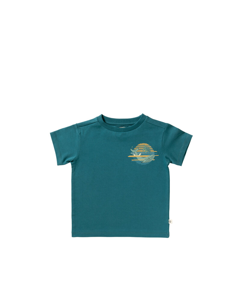 Your Wishes Baby & Peuter kleding Your Wishes jongen T-shirt relaxed - Whale - Dragonflye