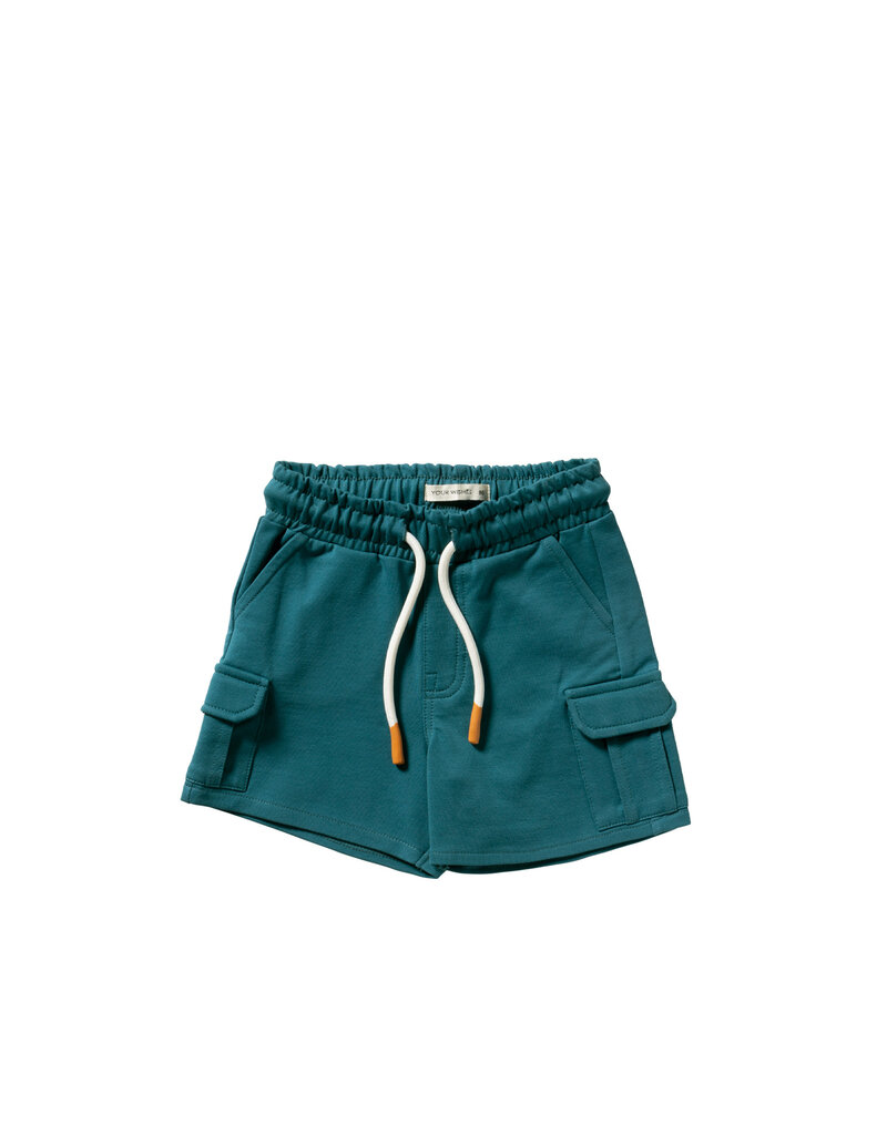 Your Wishes Baby & Peuter kleding Your Wishes jongen Short Solid - Cargo - Dragonfly