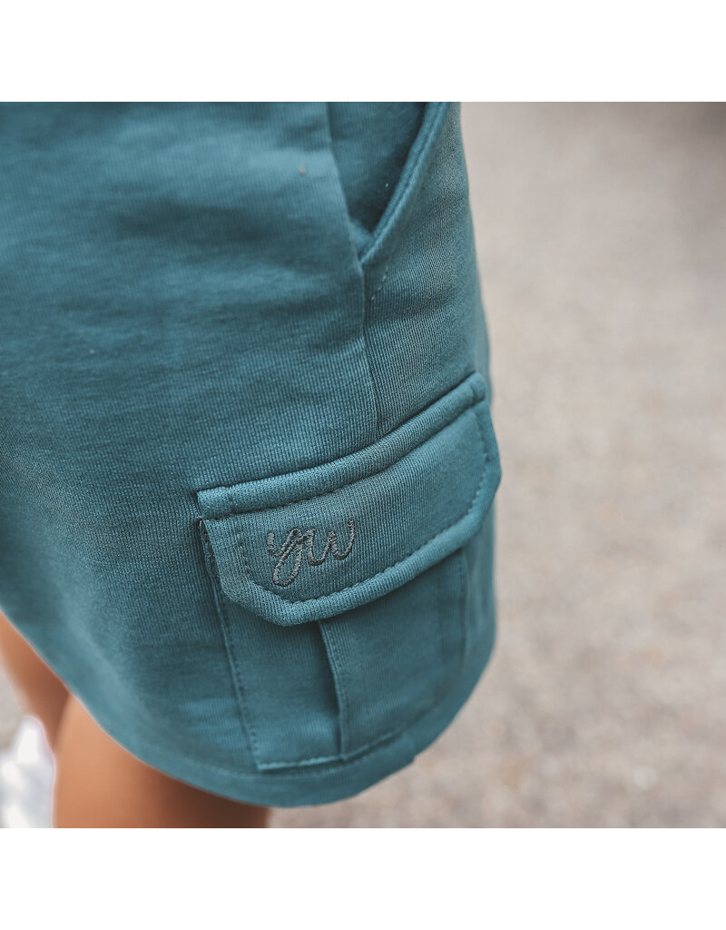 Your Wishes Baby & Peuter kleding Your Wishes jongen Short Solid - Cargo - Dragonfly