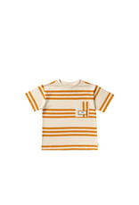 Your Wishes Baby & Peuter kleding Your Wishes jongen T-shirt Oversized - Triad Stripe