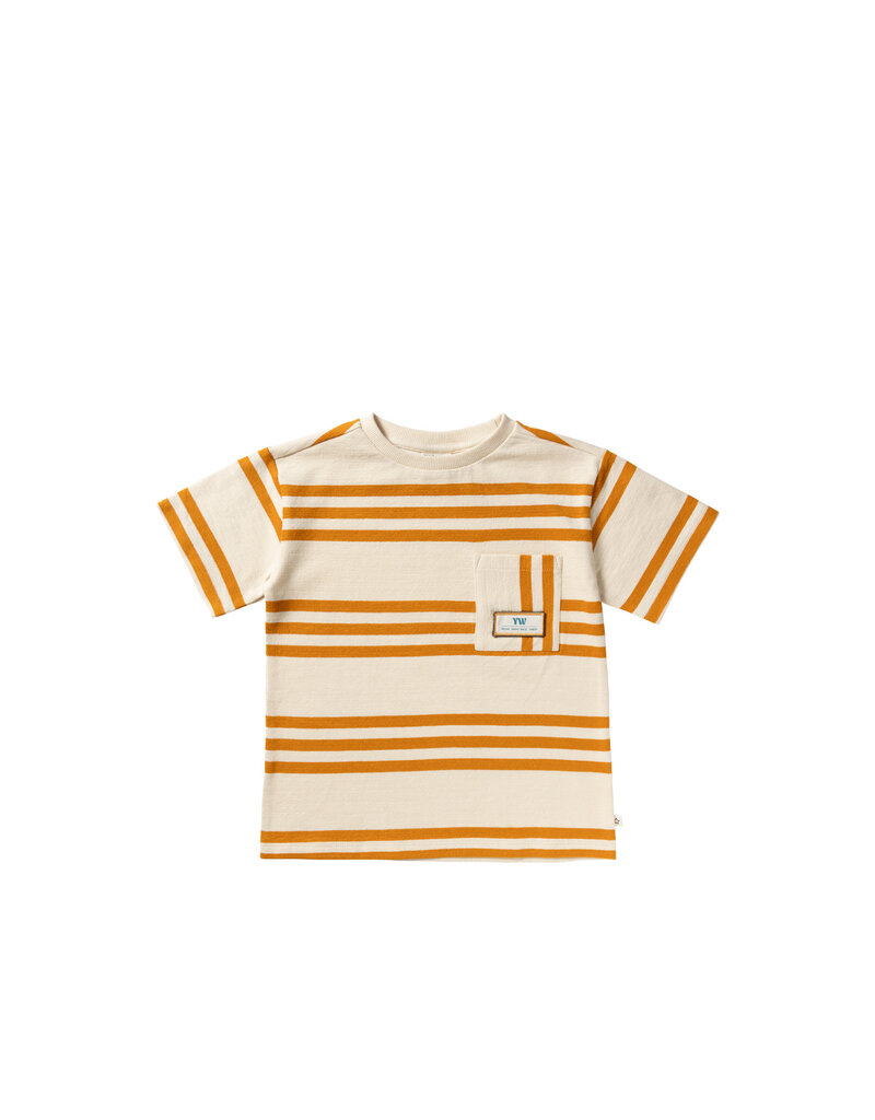 Your Wishes Baby & Peuter kleding Your Wishes jongen T-shirt Oversized - Triad Stripe