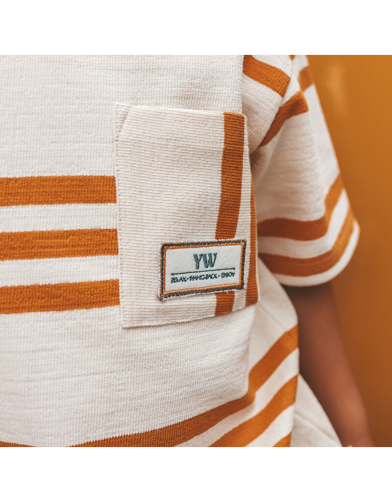 Your Wishes Baby & Peuter kleding Your Wishes jongen T-shirt Oversized - Triad Stripe