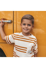 Your Wishes Baby & Peuter kleding Your Wishes jongen T-shirt Oversized - Triad Stripe