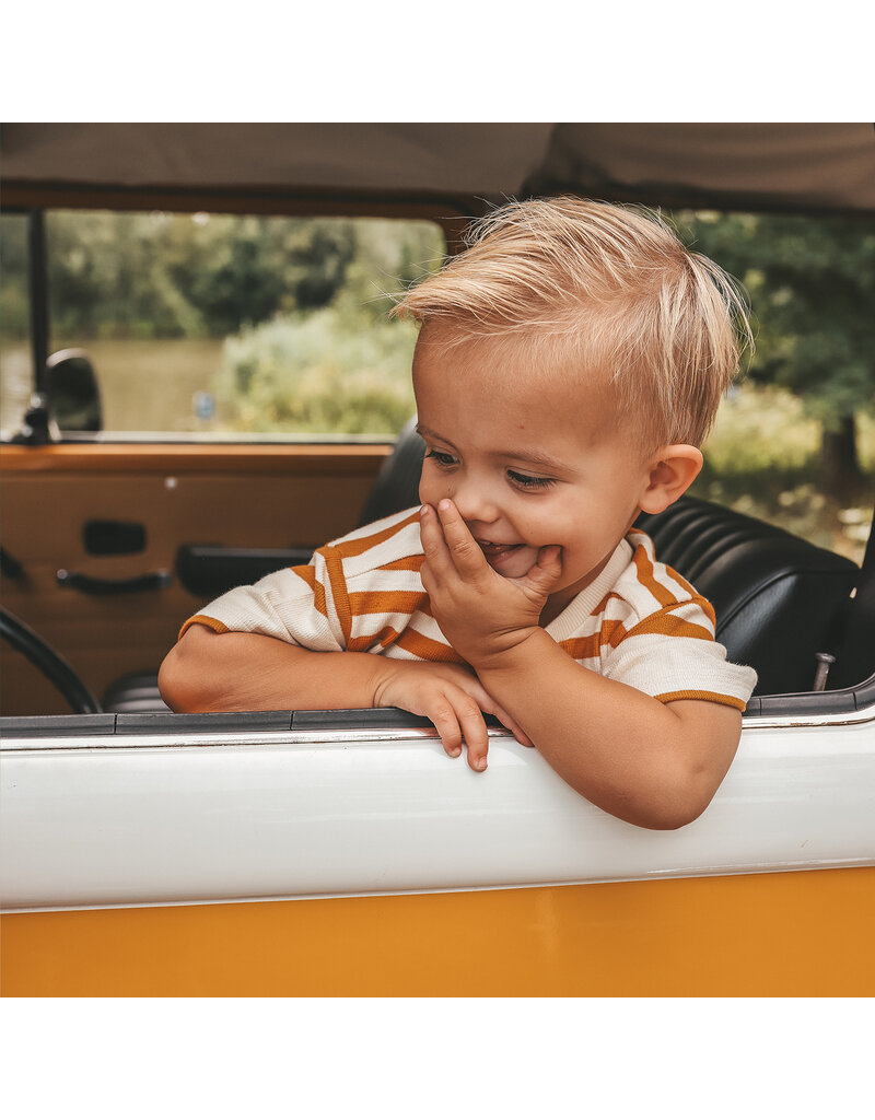 Your Wishes Baby & Peuter kleding Your Wishes jongen T-shirt Oversized - Triad Stripe