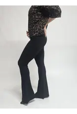 Swan and the People Swan and the People - Flared Pants Zwart