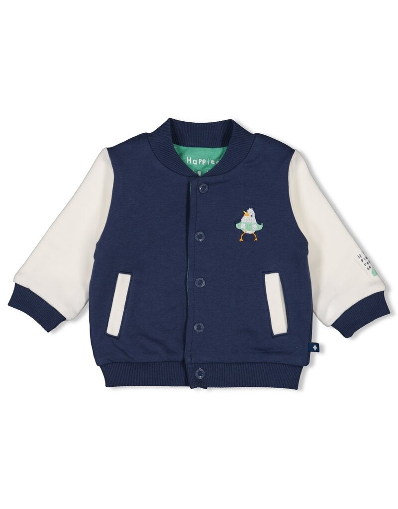 Feetje Baby Feetje jongen omkeerbaar bomberjack -Seaside Happiness- indigo - 51300552