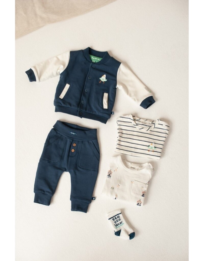 Feetje Baby Feetje jongen omkeerbaar bomberjack -Seaside Happiness- indigo - 51300552