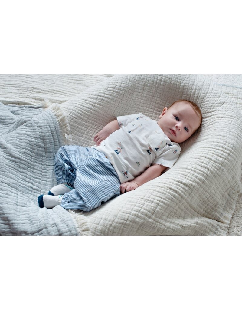 Feetje Baby Feetje T-shirt AOP - Seaside Happiness - offwhite - 51700995