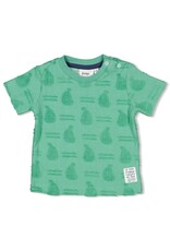 Feetje Baby Feetje T-shirt AOP - Seaside Happiness - groen - 51700996