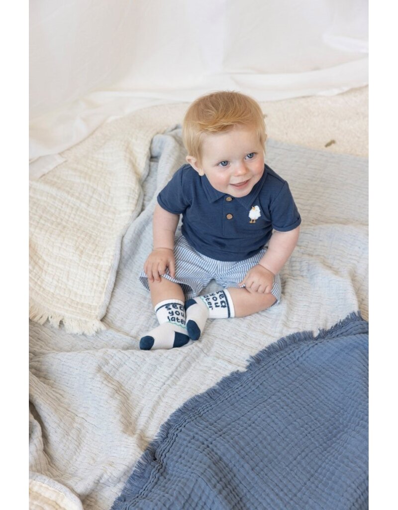 Feetje Baby Feetje Polo - Seaside Happiness - Indigo - 51700997