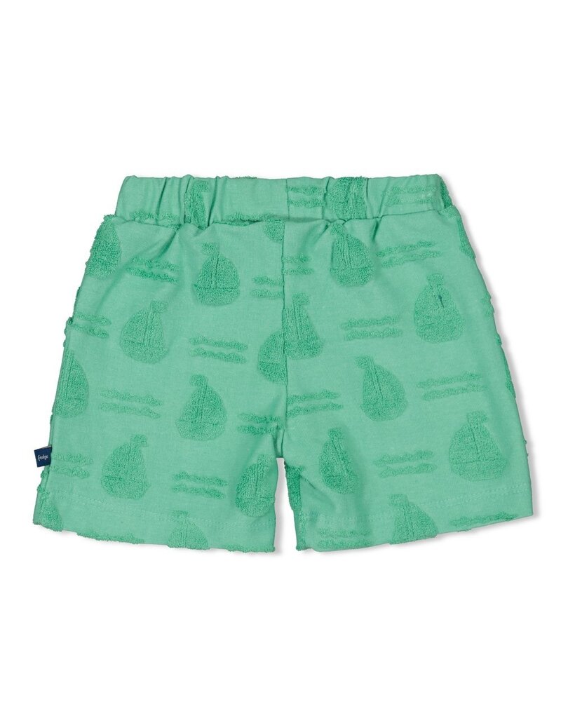 Feetje Baby Feetje Short badstof- Seaside Happiness - Groen - 52100467