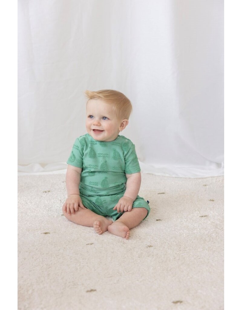 Feetje Baby Feetje Short badstof- Seaside Happiness - Groen - 52100467