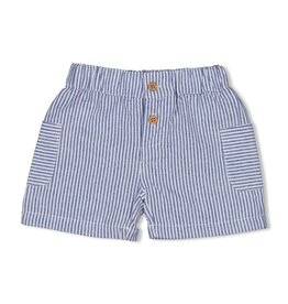 Feetje Baby Feetje jongen Short gestreept- Seaside Happiness - Chambray