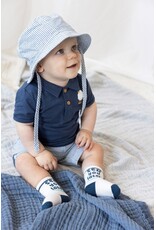 Feetje Baby Feetje Short gestreept- Seaside Happiness - Chambray - 52100468