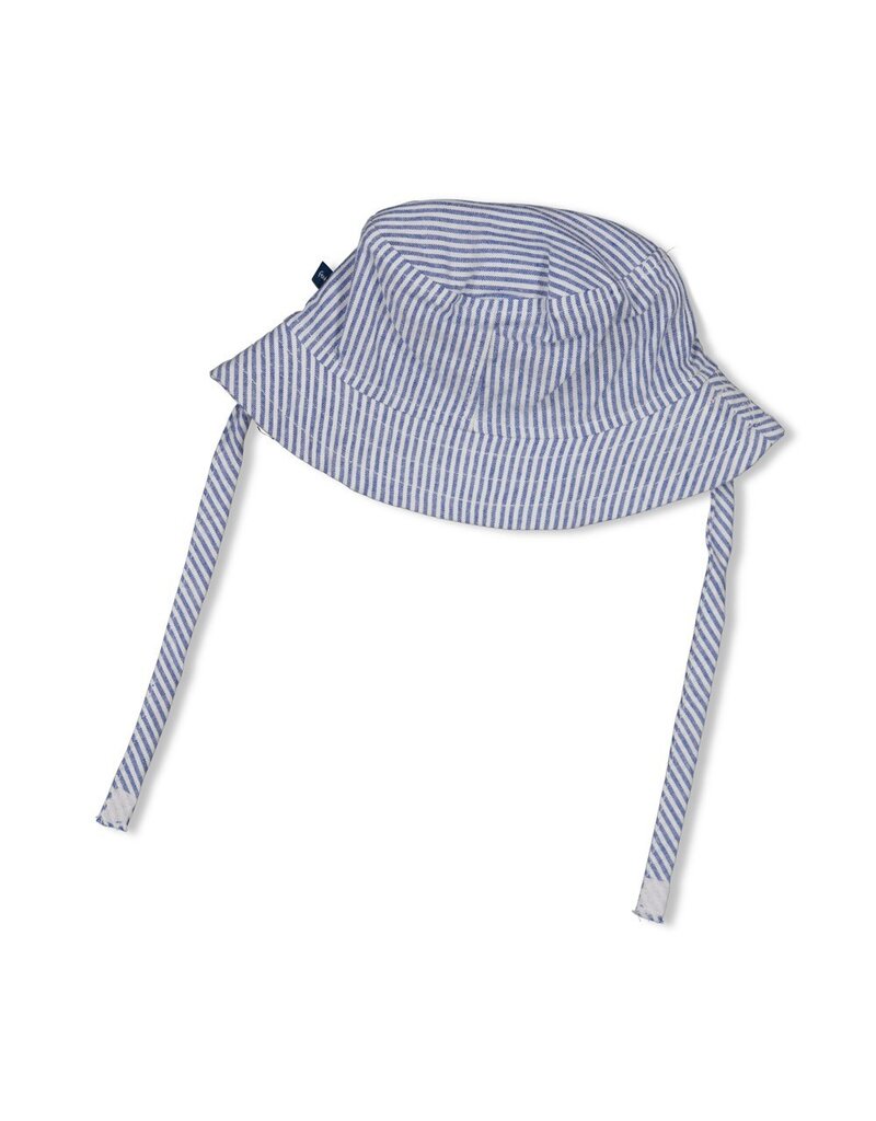 Feetje Baby Feetje Zonnehoed gestreept- Seaside Happiness - Chambray - 53100738