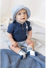 Feetje Baby Feetje Zonnehoed gestreept- Seaside Happiness - Chambray - 53100738