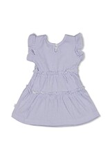 Feetje Baby Feetje Jurk crinkle streep  - Sea La Vie - Lavendel - 51400581