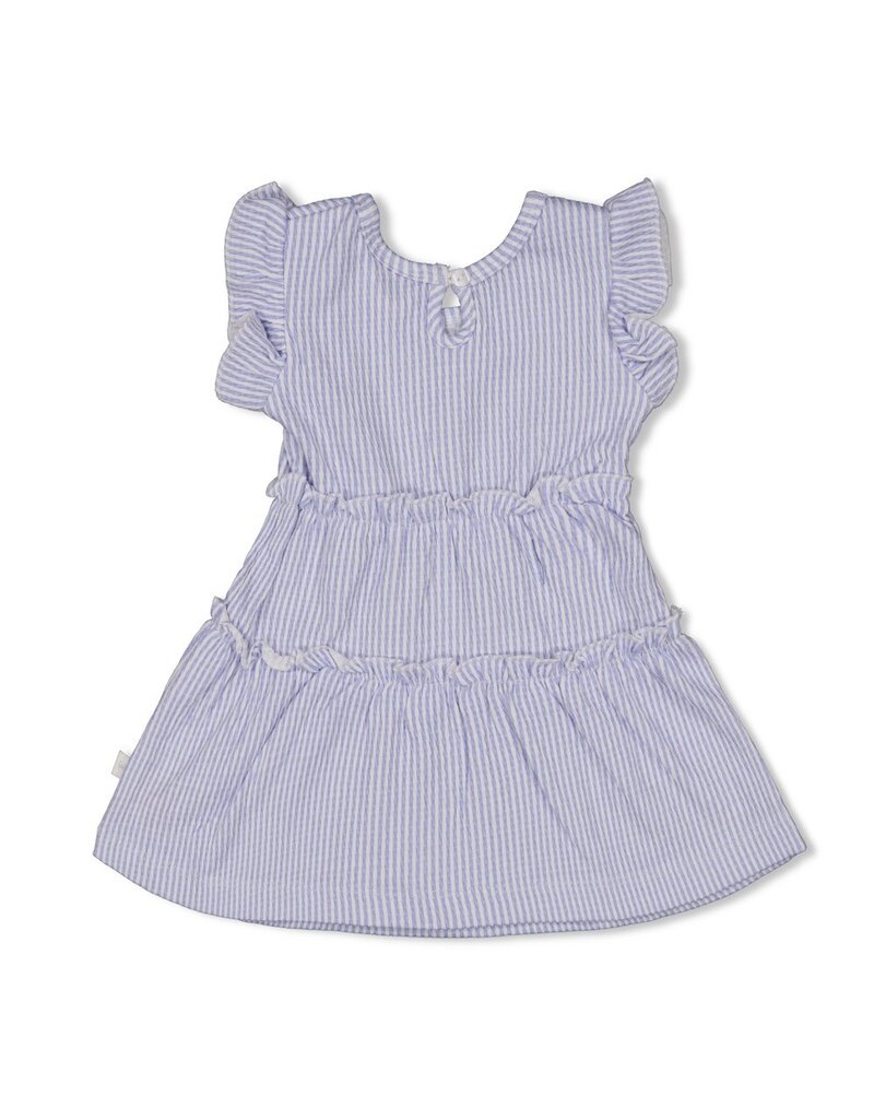 Feetje Baby Feetje Jurk crinkle streep  - Sea La Vie - Lavendel - 51400581