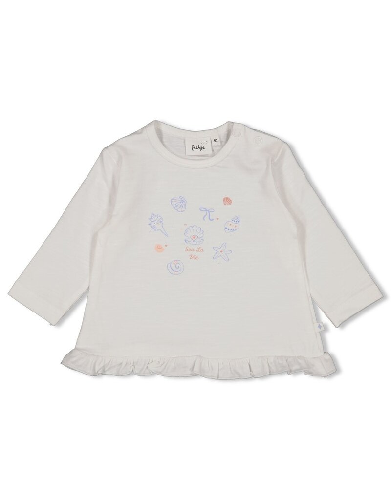 Feetje Baby Feetje Longsleeve  - Sea La Vie - Offwhite - 51602744