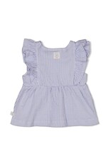 Feetje Baby Feetje Tuniek - crinkle gestreept - Sea La Vie - lavendel 51701004