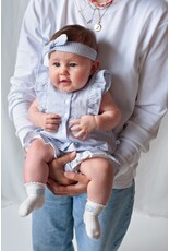 Feetje Baby Feetje Tuniek - crinkle gestreept - Sea La Vie - lavendel 51701004