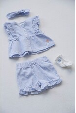 Feetje Baby Feetje Tuniek - crinkle gestreept - Sea La Vie - lavendel 51701004