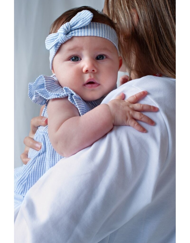 Feetje Baby Feetje Tuniek - crinkle gestreept - Sea La Vie - lavendel 51701004