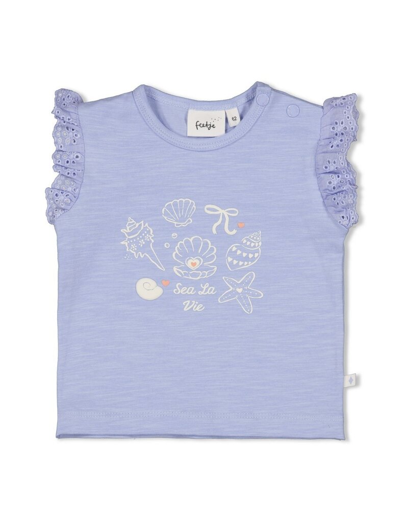 Feetje Baby Feetje Tuniek - T-shirt - Sea La Vie - lavendel - 51701006