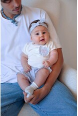 Feetje Baby Feetje Haarband - crinkle gestreept - Sea La Vie - lavendel 553100740