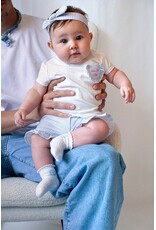 Feetje Baby Feetje Haarband - crinkle gestreept - Sea La Vie - lavendel 553100740