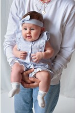 Feetje Baby Feetje Haarband - crinkle gestreept - Sea La Vie - lavendel 553100740