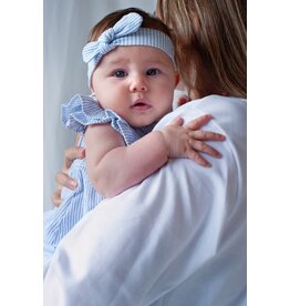 Feetje Baby Feetje Haarband - crinkle gestreept - Sea La Vie - lavendel