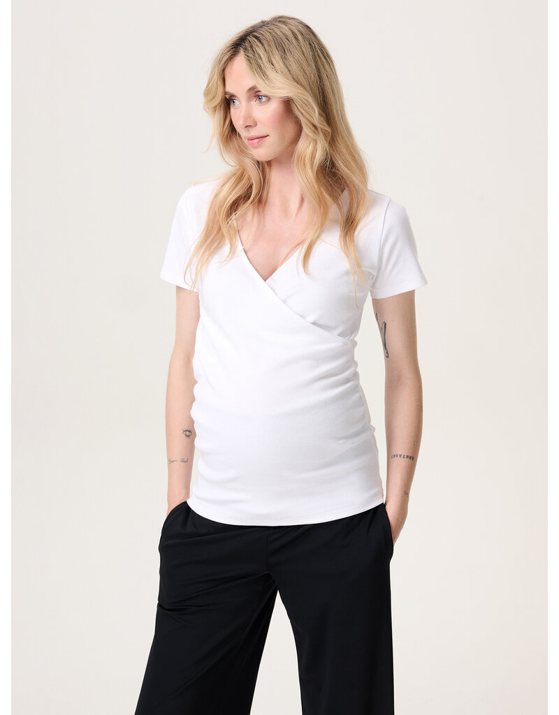 Noppies Noppies shirt - nursing - Sanson - White - 30N0013 P175