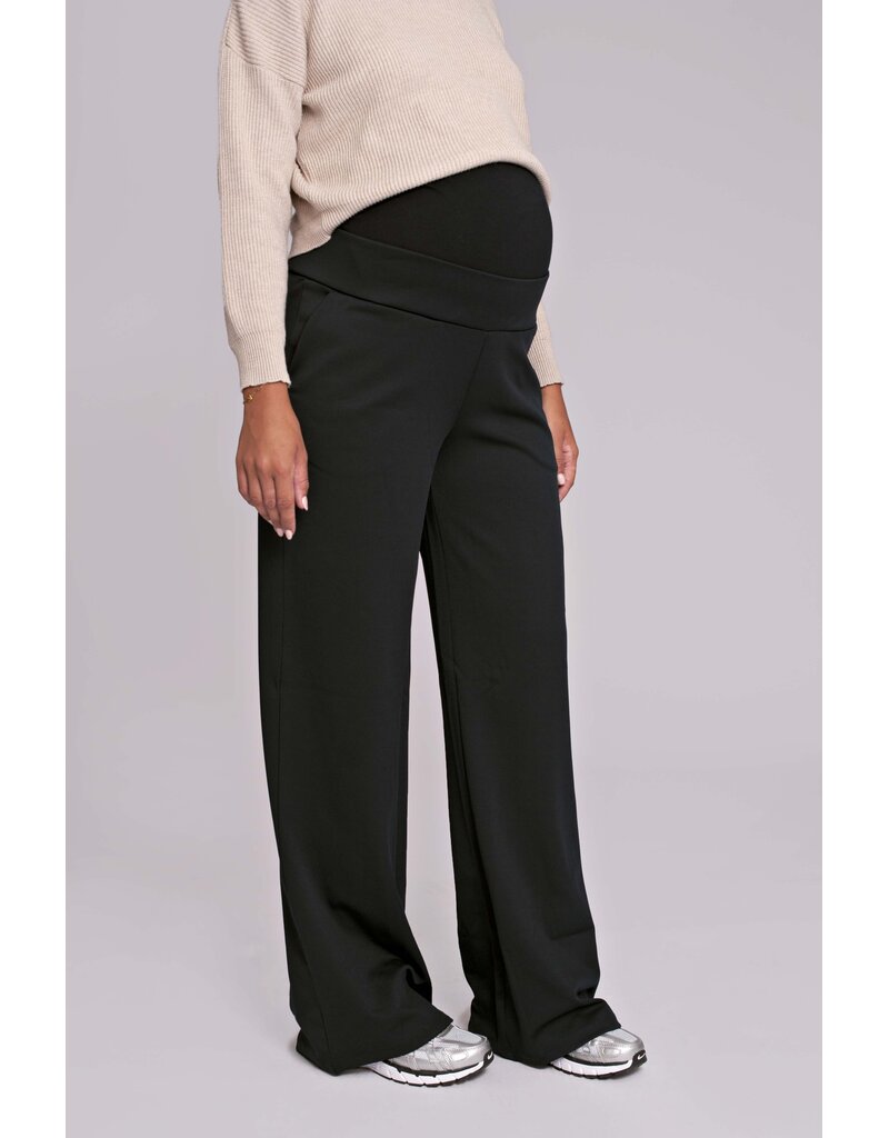 Love2Wait Love2Wait - Pants Wide Leg - Black B999079 - 004