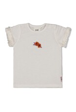 Feetje Baby Feetje T-shirt front print - Love Peace Aloha - Wit - 51701012