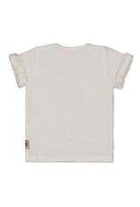 Feetje Baby Feetje T-shirt front print - Love Peace Aloha - Wit - 51701012