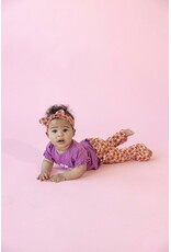 Feetje Baby Feetje Flare broek AOP - Love Peace Aloha - Perzik- 52202522