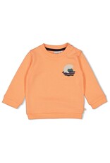 Feetje Baby Feetje Sweater - Lagoon Legends - Neon Oranje - 51602766