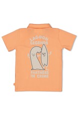 Feetje Baby Feetje Polo printed - Lagoon Legends - Neon Oranje - 51701035