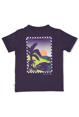 Feetje Baby Feetje T-shirt printed - Lagoon Legends - Indigo 51701037