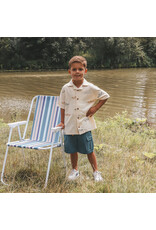 Your Wishes Baby & Peuter kleding Your Wishes jongen shirt Shark Fish - Loose fit - offwhite