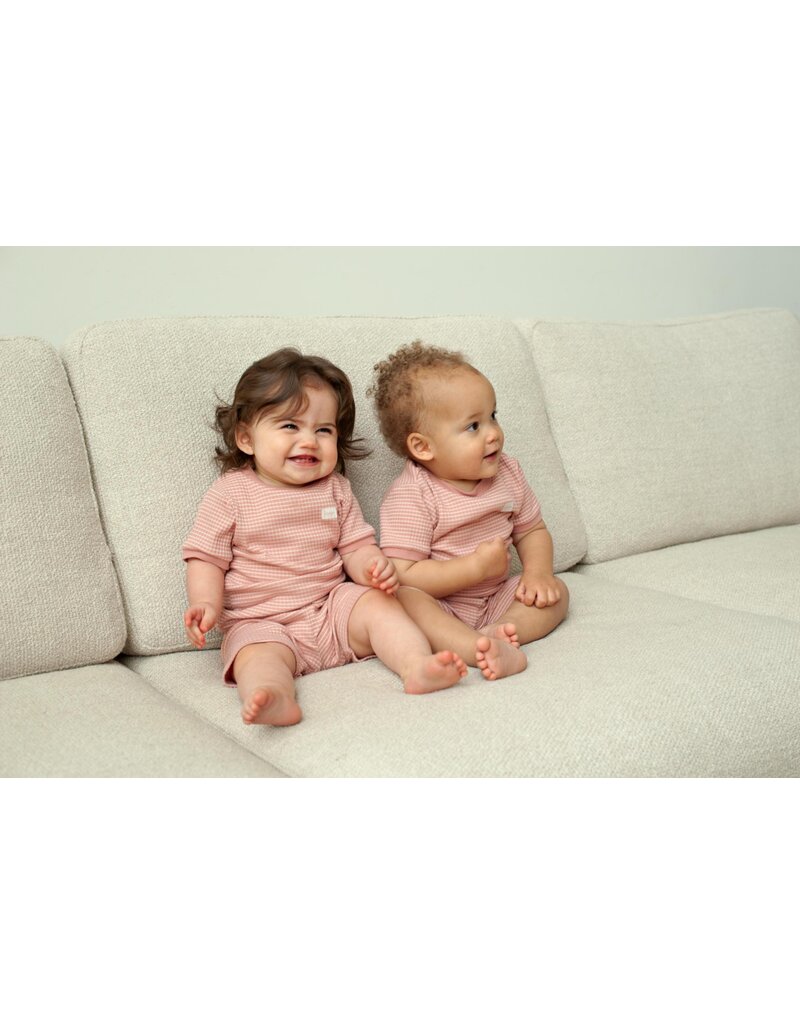 Feetje Baby Feetje Pyjama Shortama wafel - Summer Special - Mauve