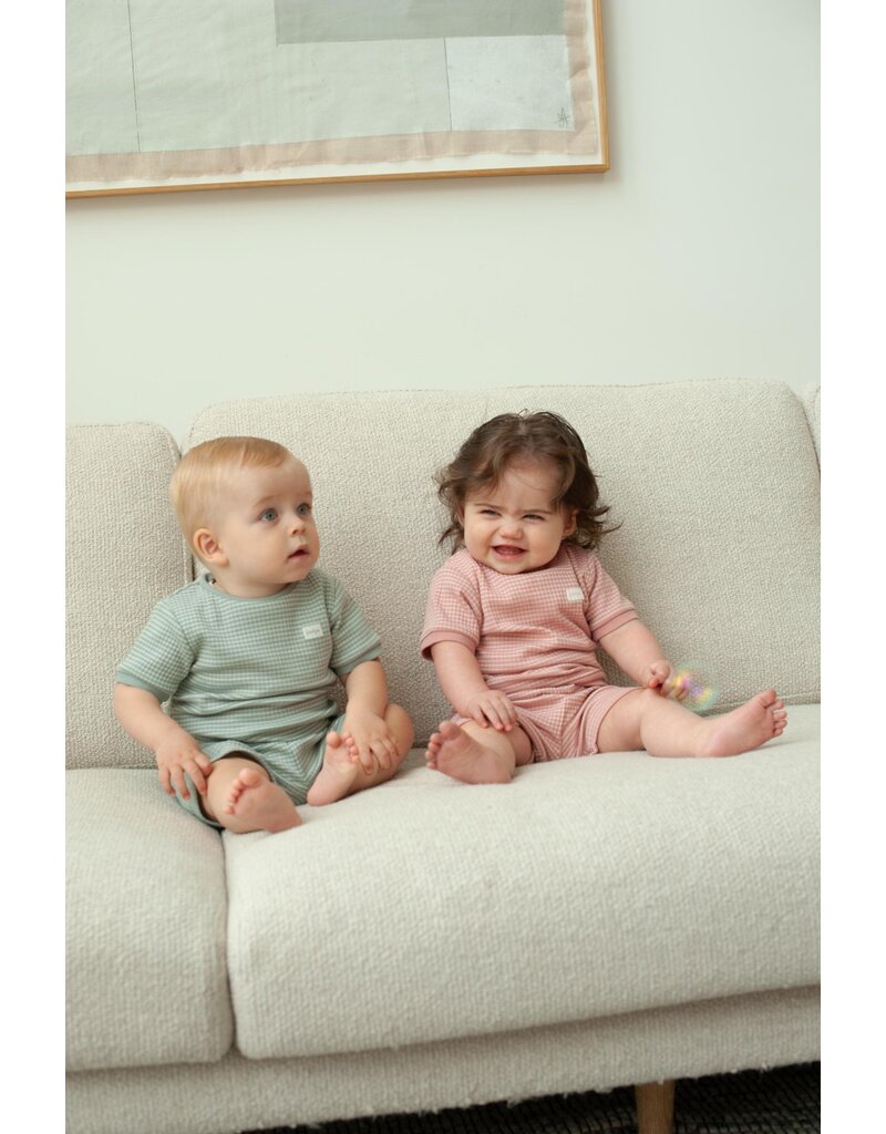 Feetje Baby Feetje Pyjama Shortama wafel - Summer Special - Mauve