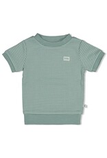 Feetje Baby Feetje Pyjama Shortama wafel - Summer Special - Zeegroen