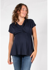 Love2Wait Love2Wait Top Nursing - plated - blauw - B999120 006