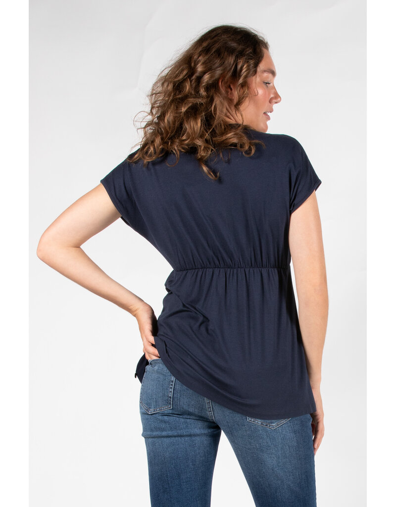 Love2Wait Love2Wait Top Nursing - plated - blauw - B999120 006