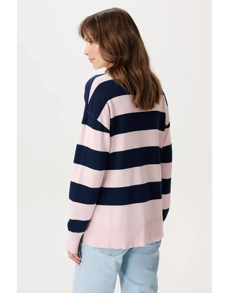 Noppies Noppies Trui met voedingsfunctie stripe - Block Stripe - 6010210